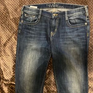 Joe’s “the best friend” jeans. Size W27. Inseam about 33”
